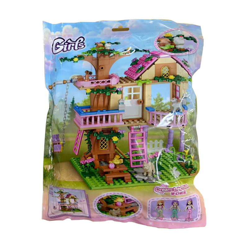 Bonsai Garden Ideas - Friends City Tree House Set Blok