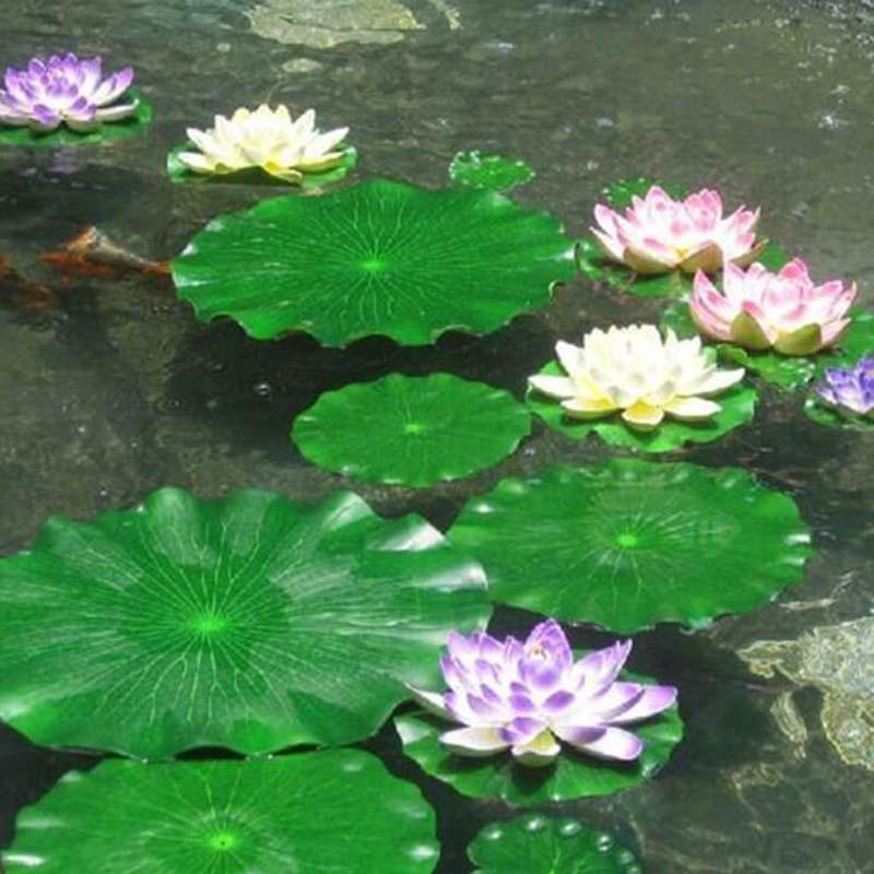 Bonsai Garden With Pond - Daun Teratai Buatan 2026 Tanpa Bunga