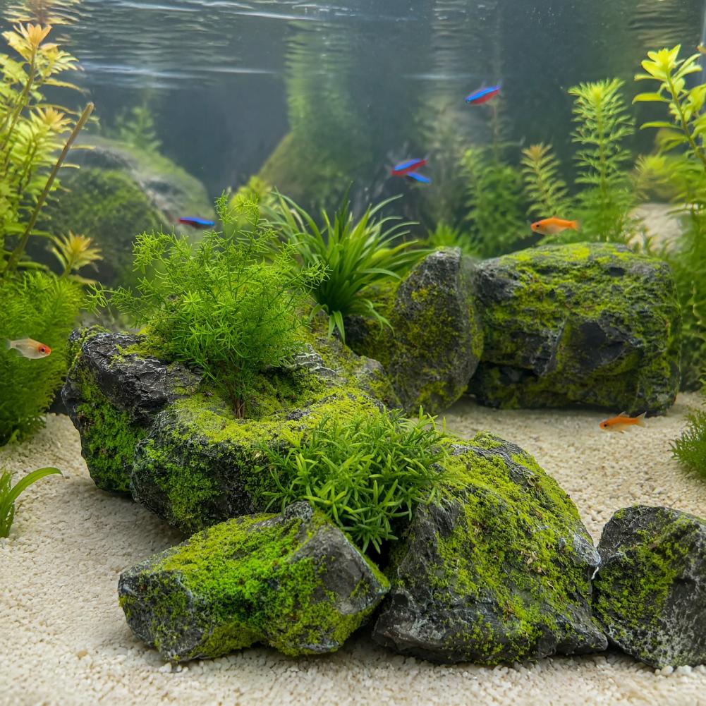 Bonsai Garden With Pond - Batu Lumut Buatan untuk Lanskap, Batu