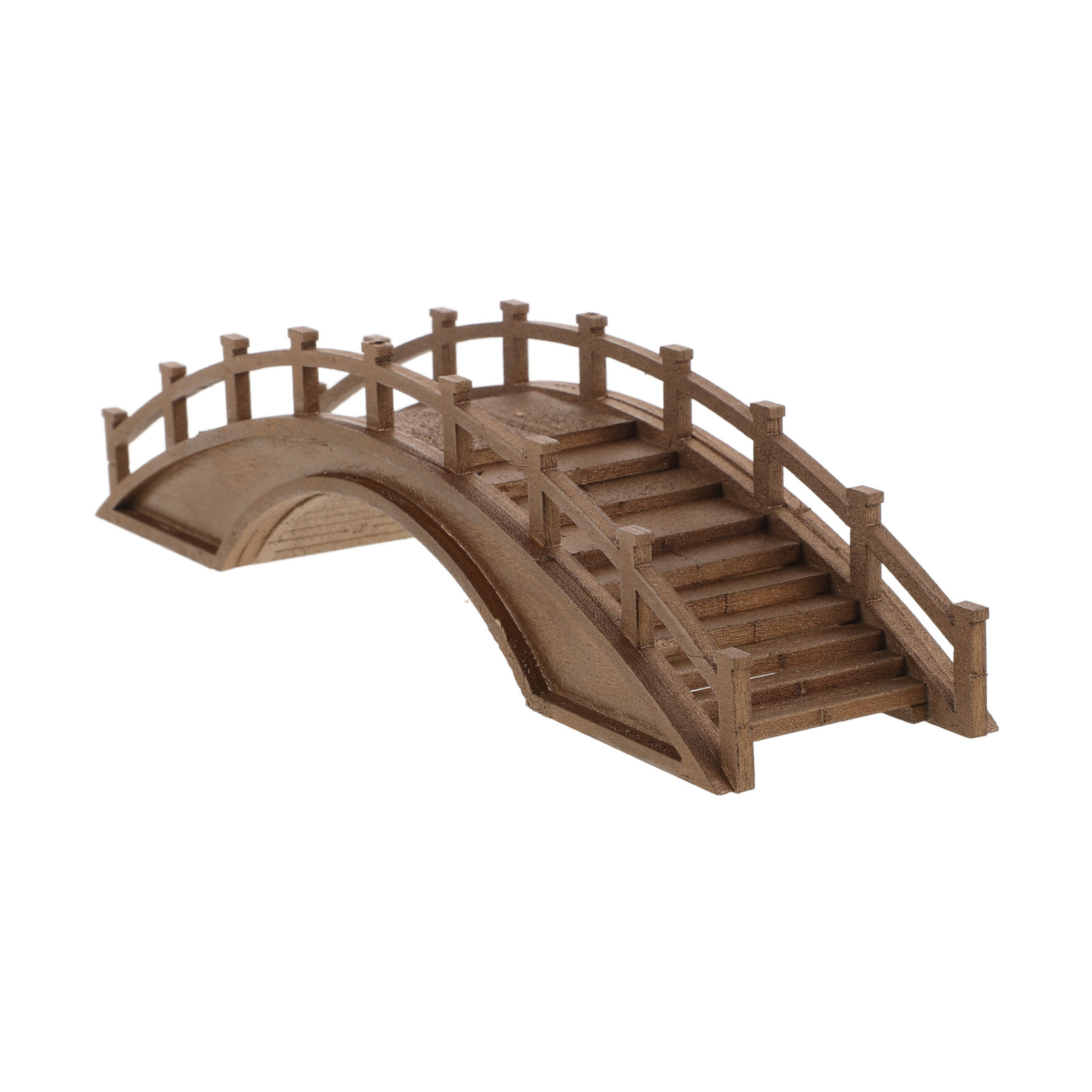 Bonsai Garden Set Up - Dekorasi Jembatan Lengkung Mini Kayu Kokoh