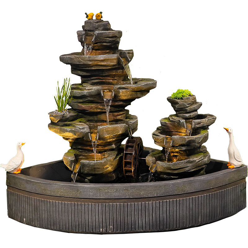 Bonsai Garden With Pond - Lanskap air kolam ikan taman, taman