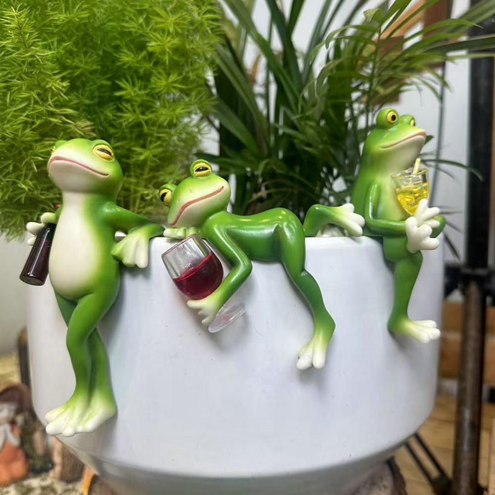 Patung Katak Resin Aksesori Bo - Bonsai Garden With Pond ulasan dan harga