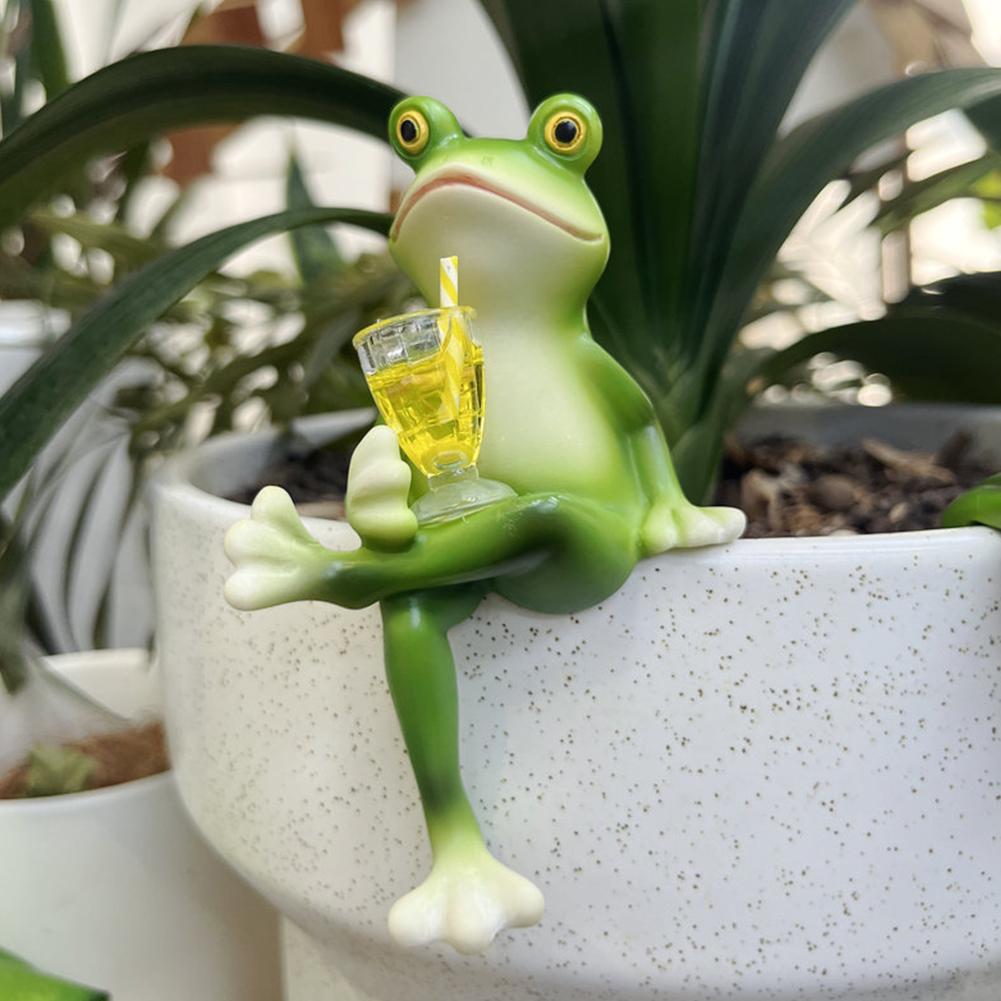 Patung Katak Resin Aksesori Bo - Bonsai Garden With Pond ulasan dan harga
