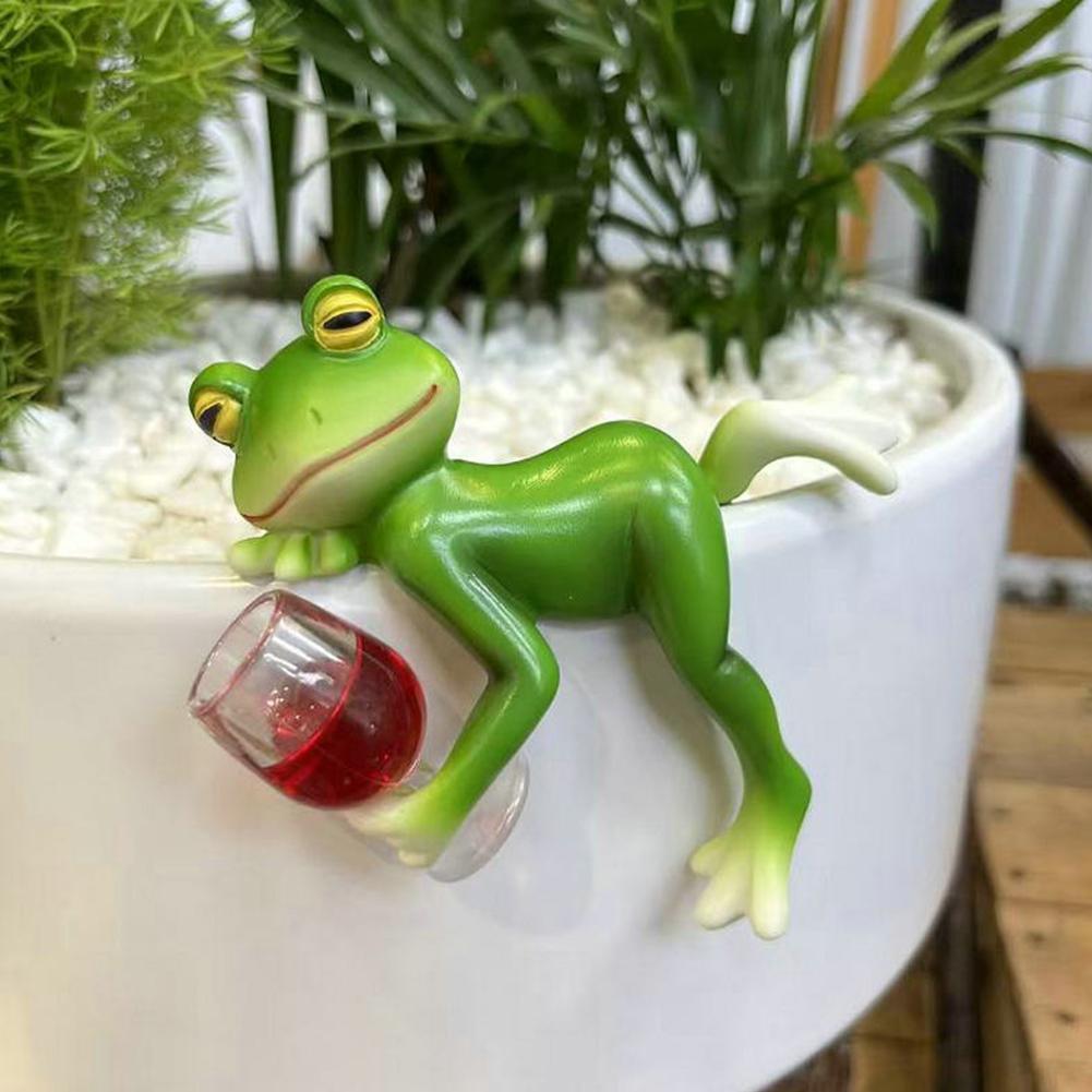 Patung Katak Resin Aksesori Bo - Bonsai Garden With Pond ulasan dan harga