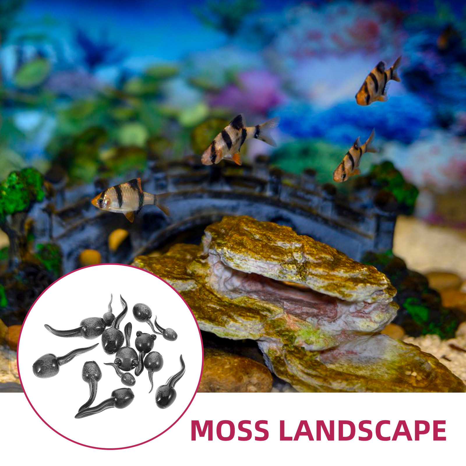 13Pcs Mini Kodok Resin Hewan K - Bonsai Garden With Pond ulasan dan harga
