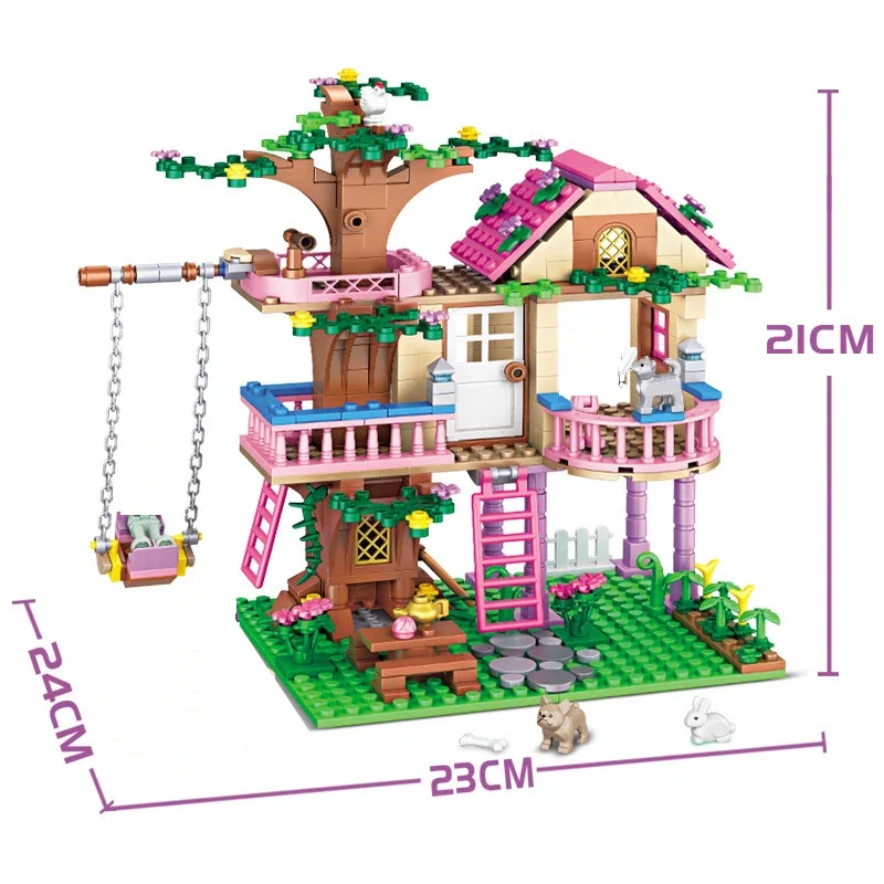 Friends City Tree House Set Bl - Bonsai Garden Ideas ulasan dan harga