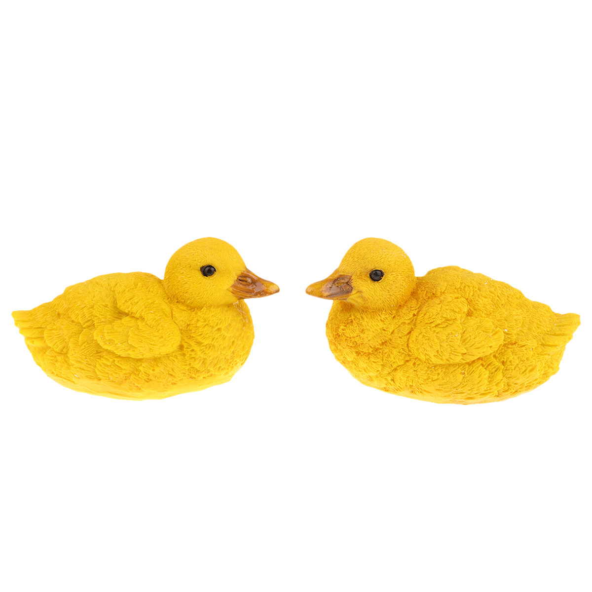 1 Pasang Dekorasi Bebek Kuning - Bonsai Garden With Pond ulasan dan harga