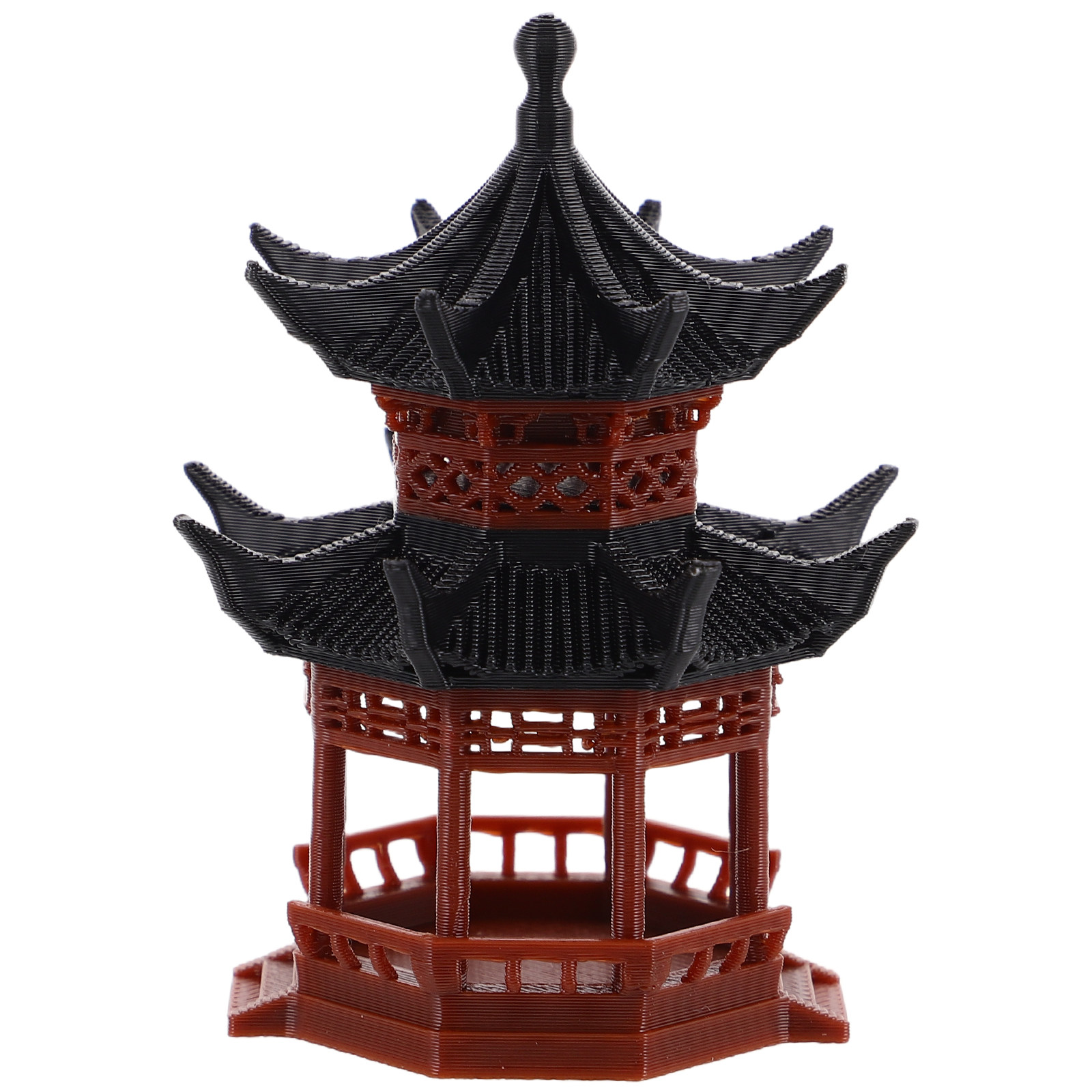Ornamen Pagoda Miniatur Dekora - Bonsai Garden Set Up ulasan dan harga