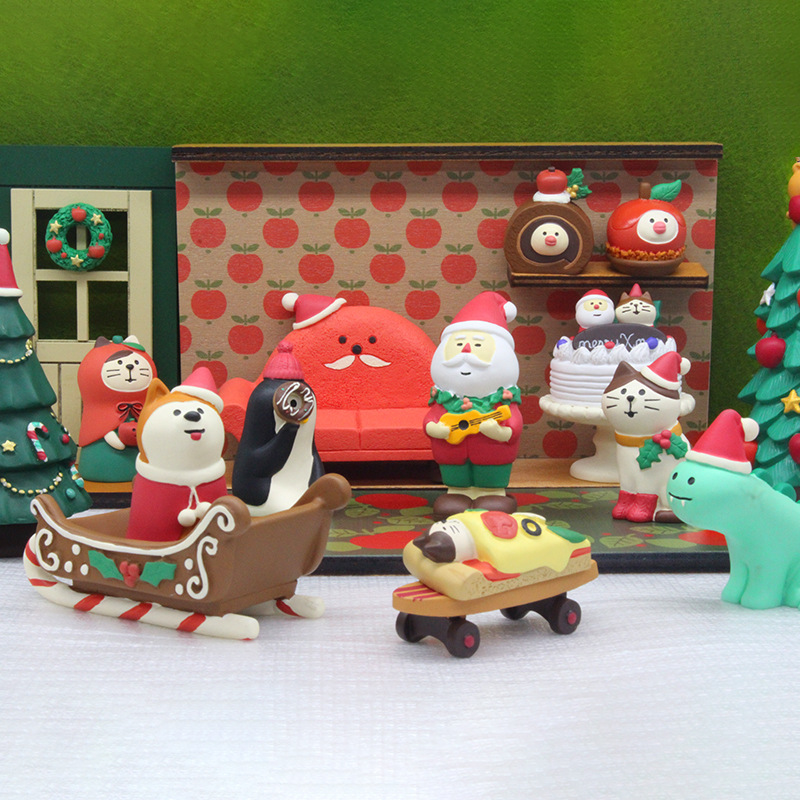Dekorasi Adegan Seri Natal Dek - Bonsai Garden In Japan ulasan dan harga