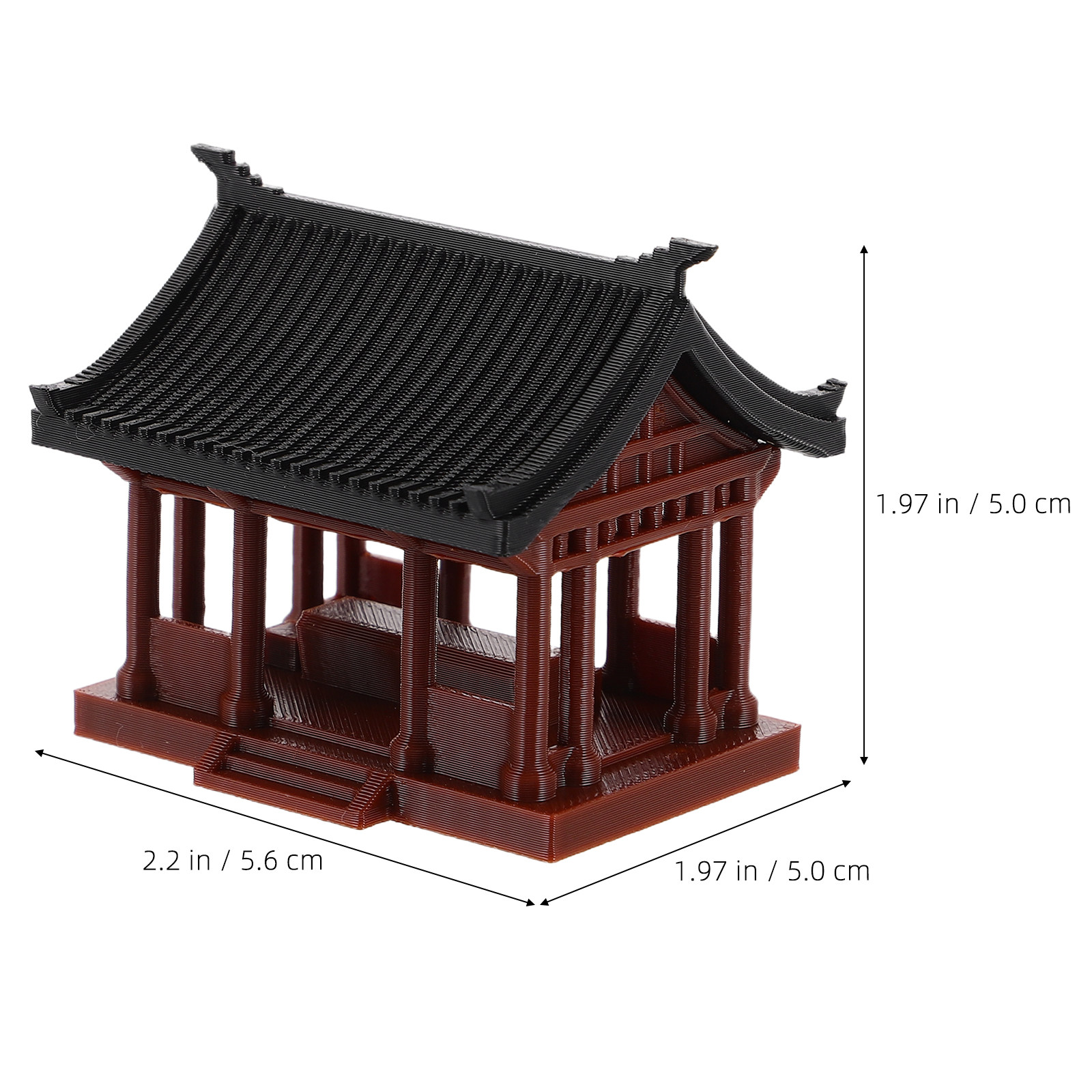 Patung Paviliun Asia Miniatur  - Bonsai Garden Set Up ulasan dan harga