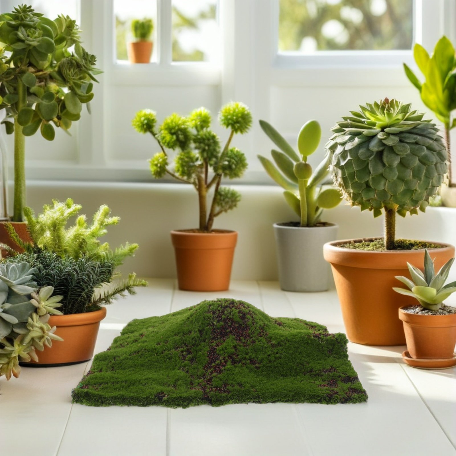 Rumput Lumut Palsu, Rumput Hij - Bonsai Garden Indoor ulasan dan harga
