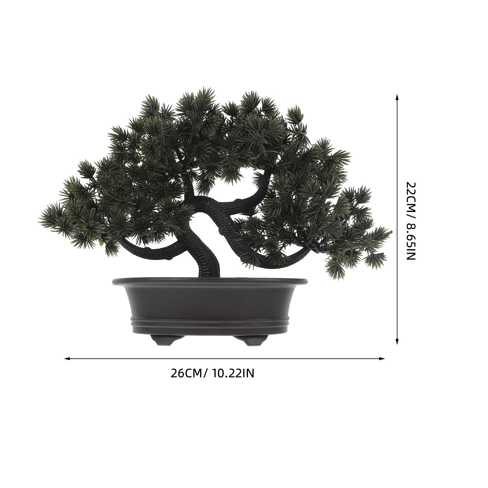 Pohon Bonsai Pinus Buatan Tiru - Bonsai Tree Miniature Zen Garden ulasan dan harga