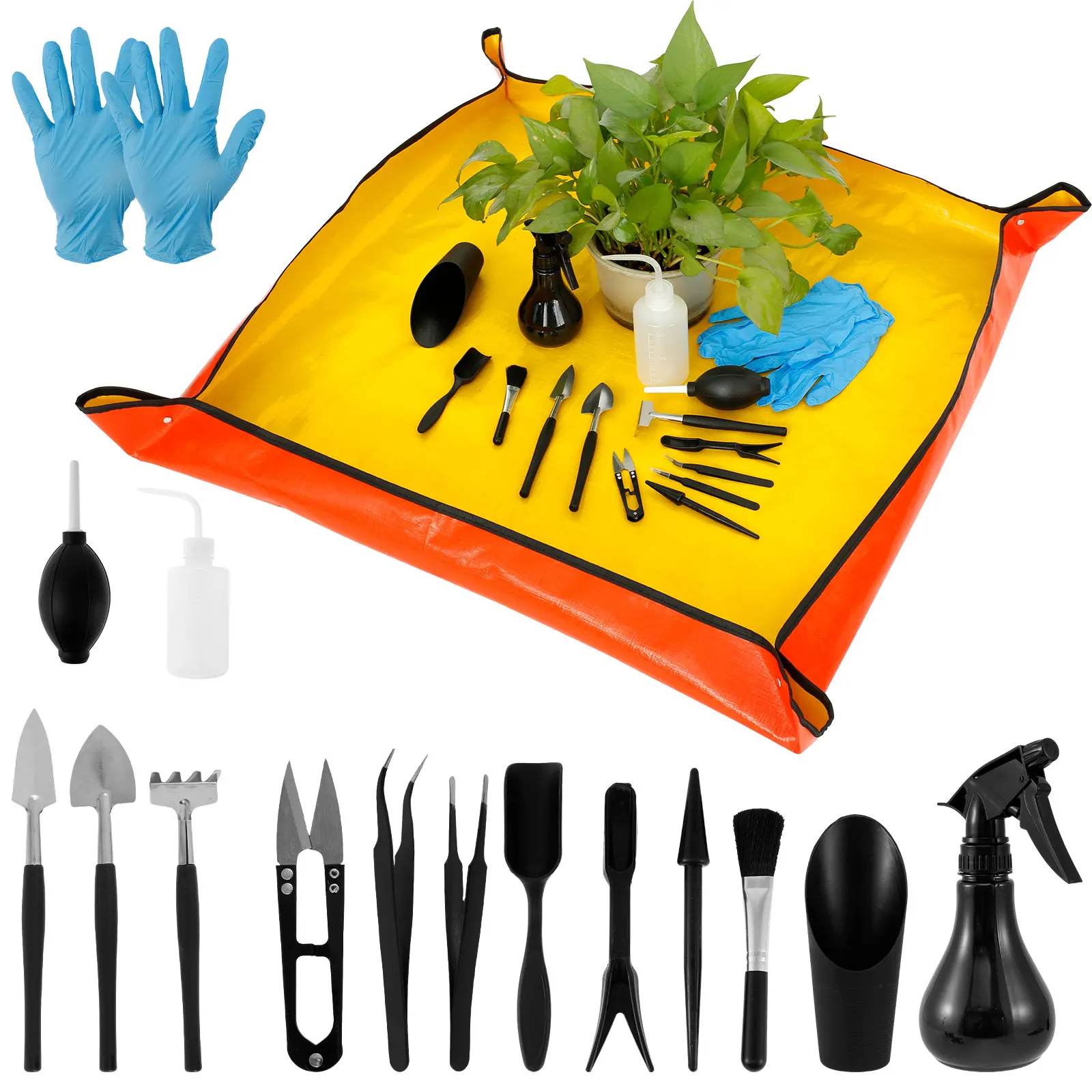 Alat tanaman sukulen 13/16 bua - Bonsai Garden Indoor ulasan dan harga