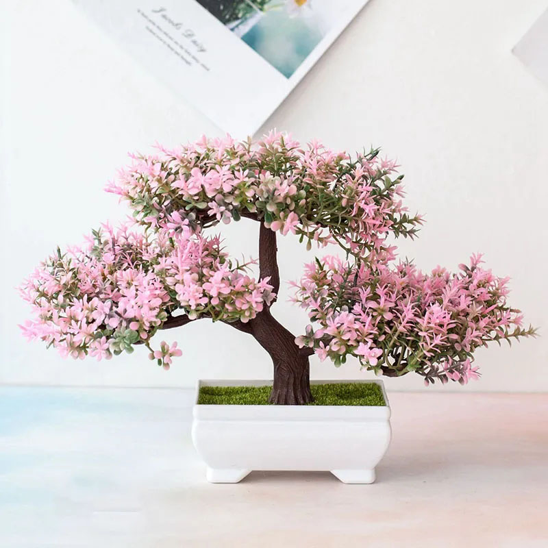 Tanaman Bonsai buatan, ornamen - Bonsai Garden Ideas ulasan dan harga